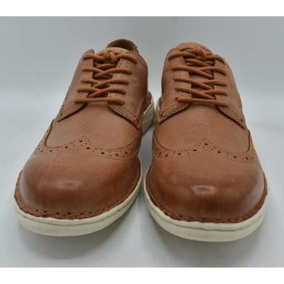 Born Mens Size 10 Tobias Brown Full Grain Leather Oxford Casual Lace up Shoes main image 11